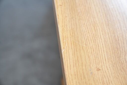 70s table with oak laminate top