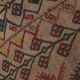 Vintage Turkish kilim, handwoven, 175x203 cm.