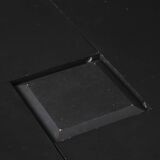 Origami dining table, Italy, 1980s