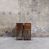 Pair of art deco bedside tables