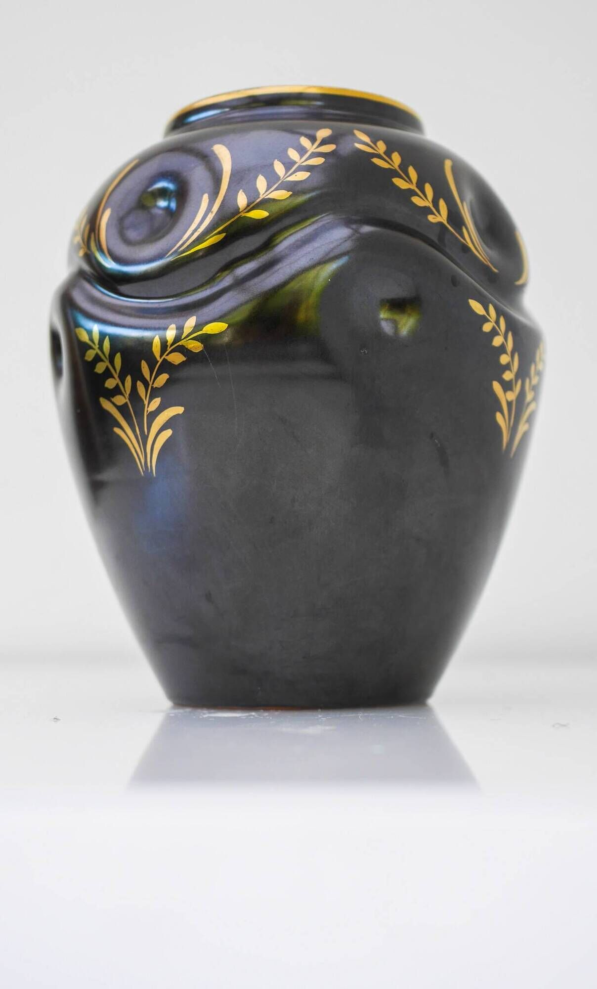 Art Deco Ceramic Vase by Harald Östergren, Upsala Ekeby, Sweden, 1935