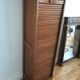 Old curtain cabinet cabinet