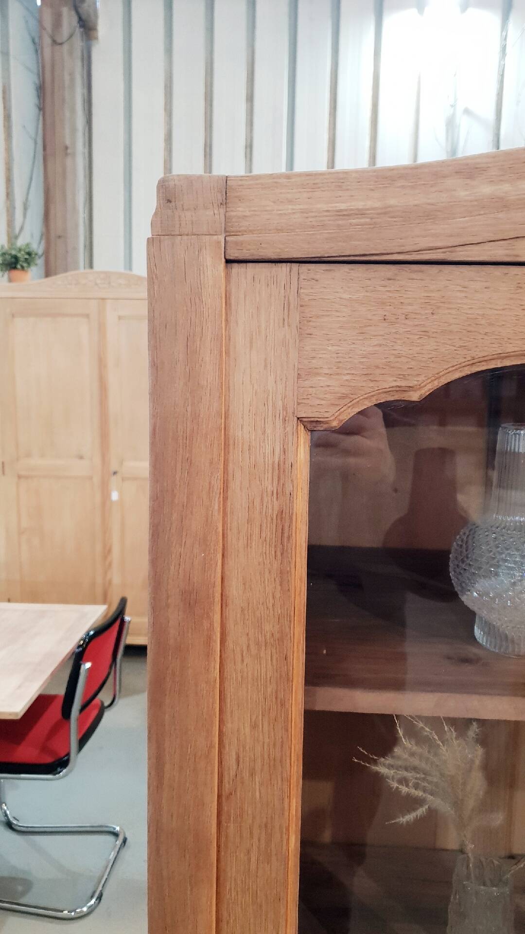 Old art-deco display case