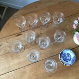 10 wine glasses 50s