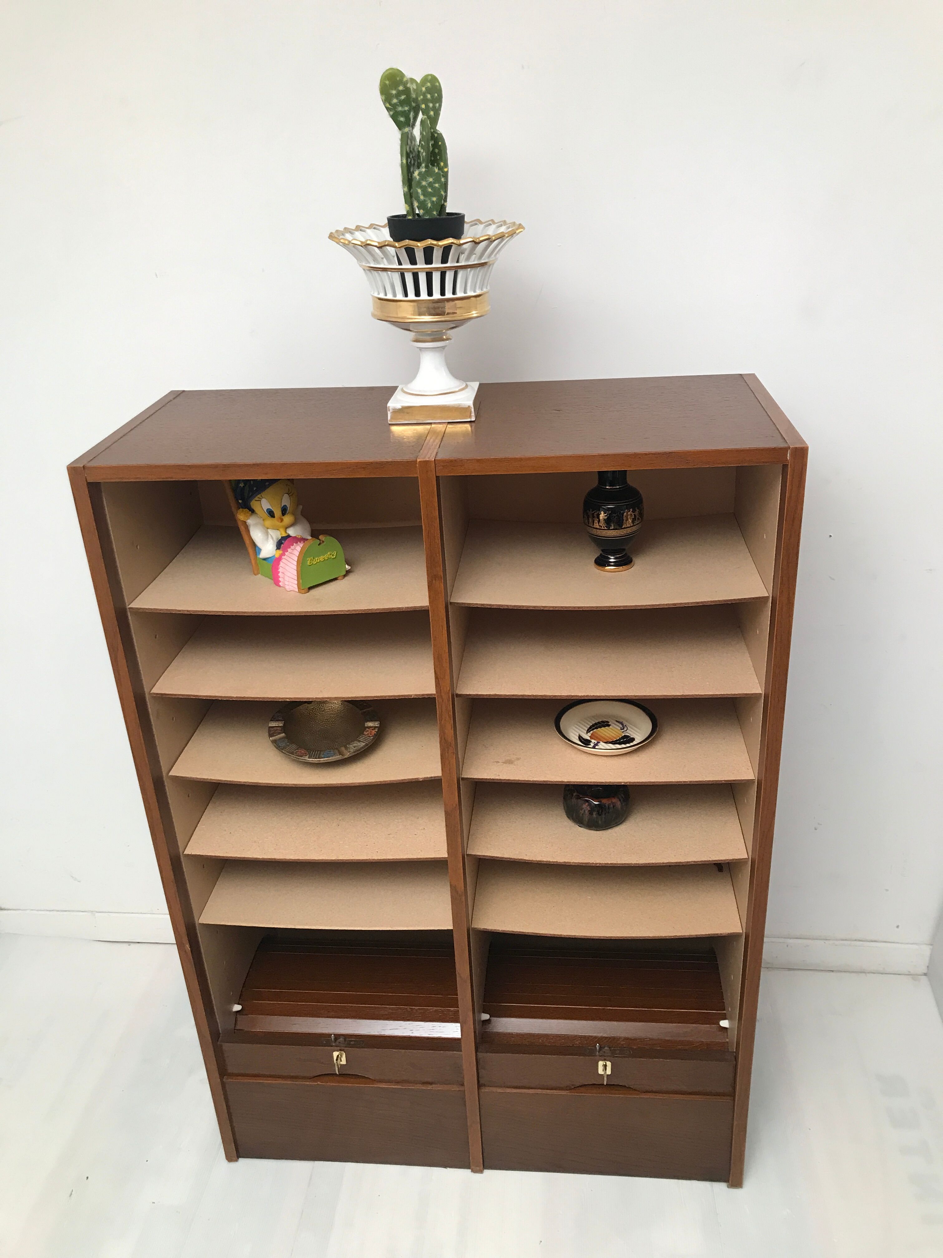 Double year curtain binder cabinet 60-70