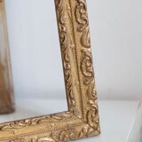 Old gilded frame
