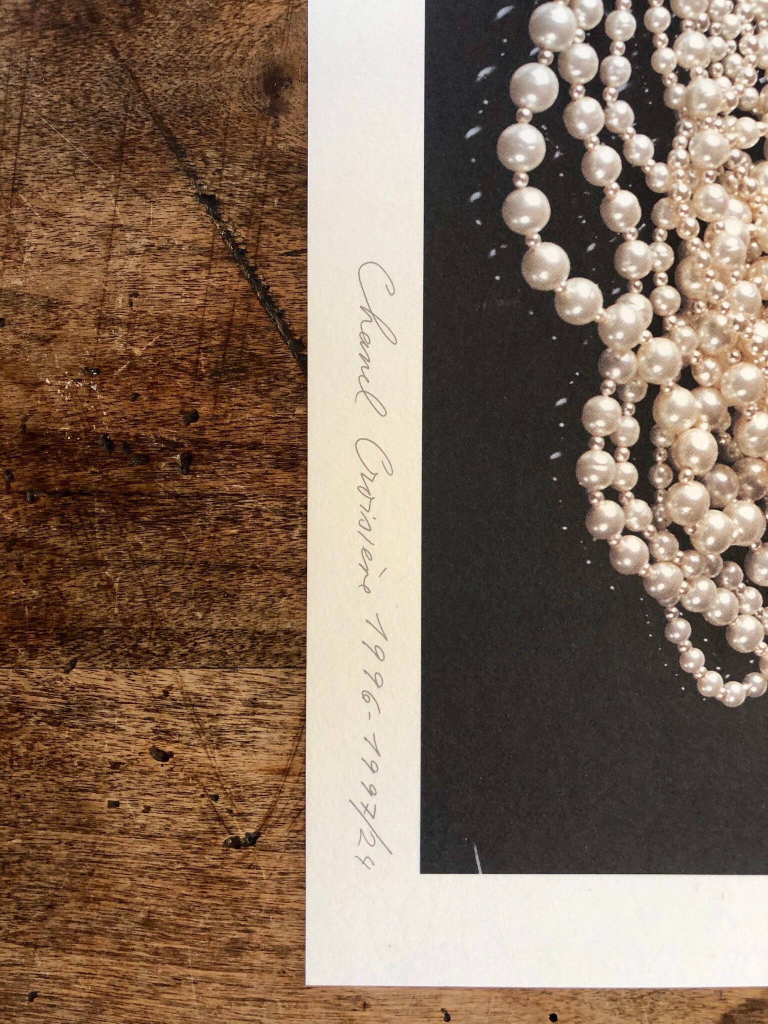 Chanel Photo by Karl Lagerfeld