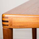 Danish Extendable Teak Dining Table by Henry Walter Klein for Bramin.
