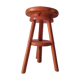 Adjustable wooden stool
