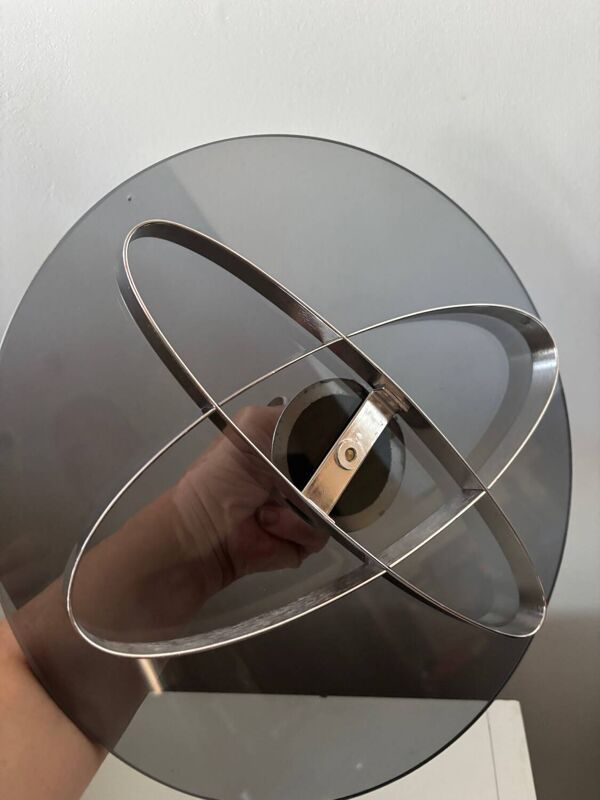 Plateau à fromage en verre fumé