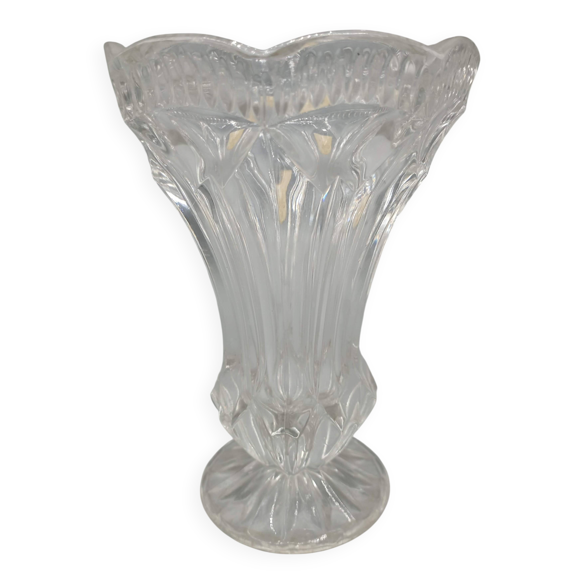 Crystal vase, Majolica Crystal
