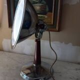 Industrial stainless steel lamp, Atheeza brand, made in Usés, France, 1992