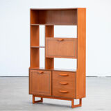 Scandinavian teak library 1960