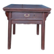 Red lacquered Asian table