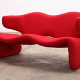 Two-seater Djinn Sofa by Oliver Mourgue 1960
