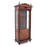 Narrow showcase, France, circa 1890.