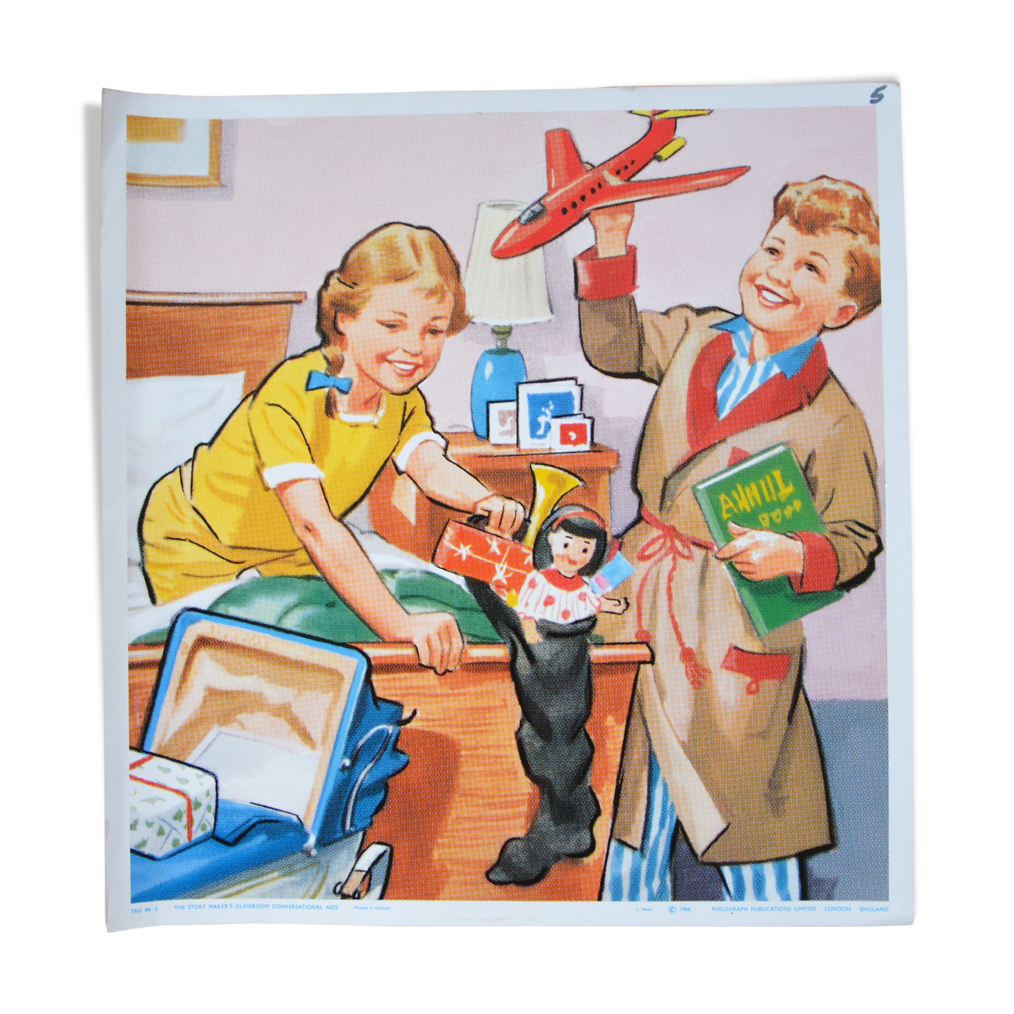 English pedagogical poster 1966