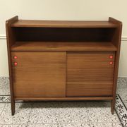 Bibliothèque buffet portes coulissantes 50's