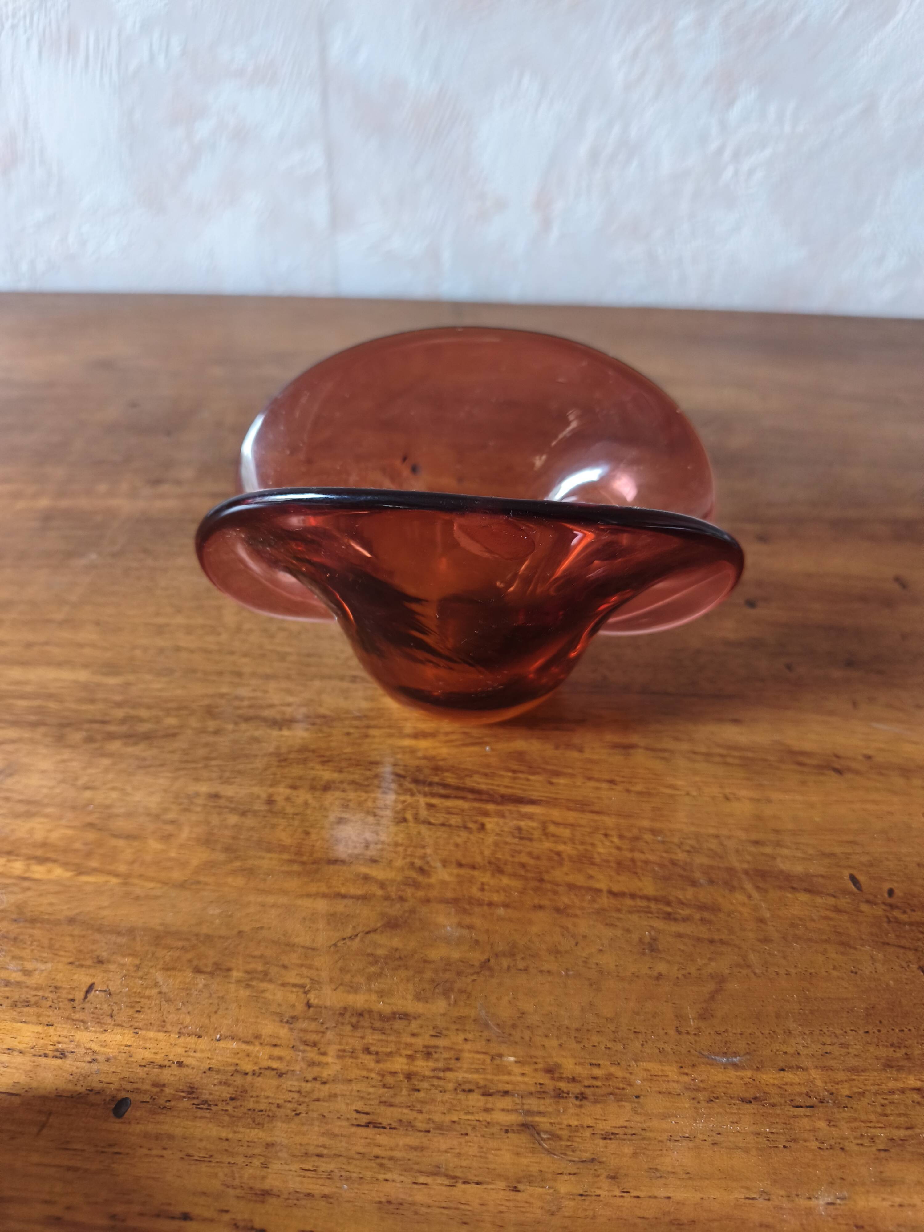 Vintage Murano glass catchall / dish