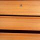 Vintage blond sideboard 60s minimalist credenza