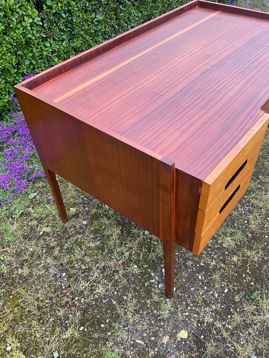 Scandinavian teak desk from the 60s