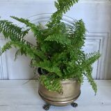 Former brass tripod pot