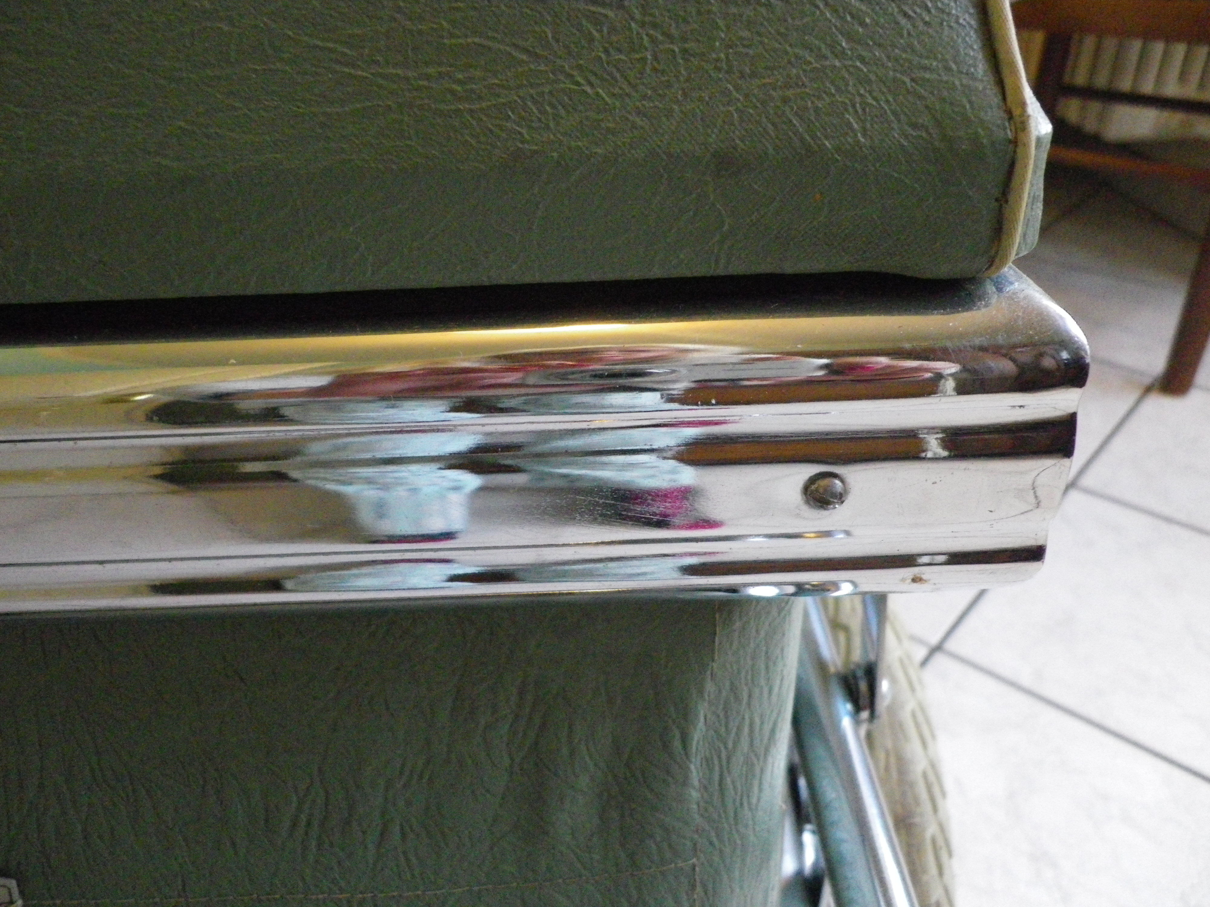 Landeau repliable d'origine de marque Flandria années 50