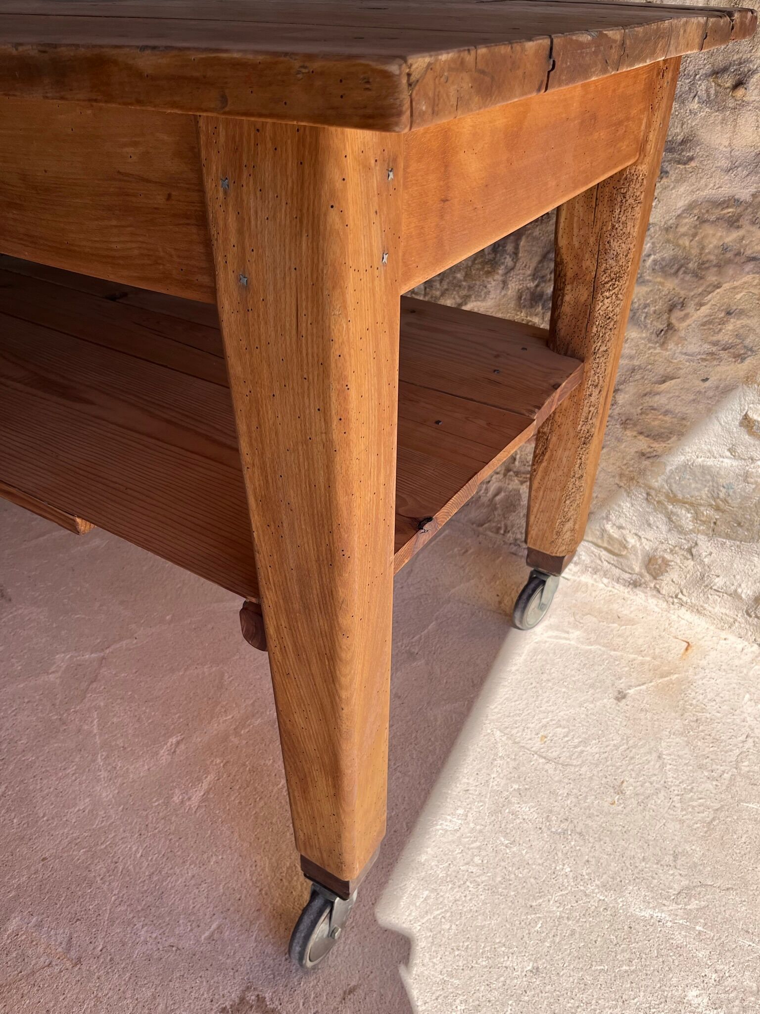 Old kitchen island/central workbench