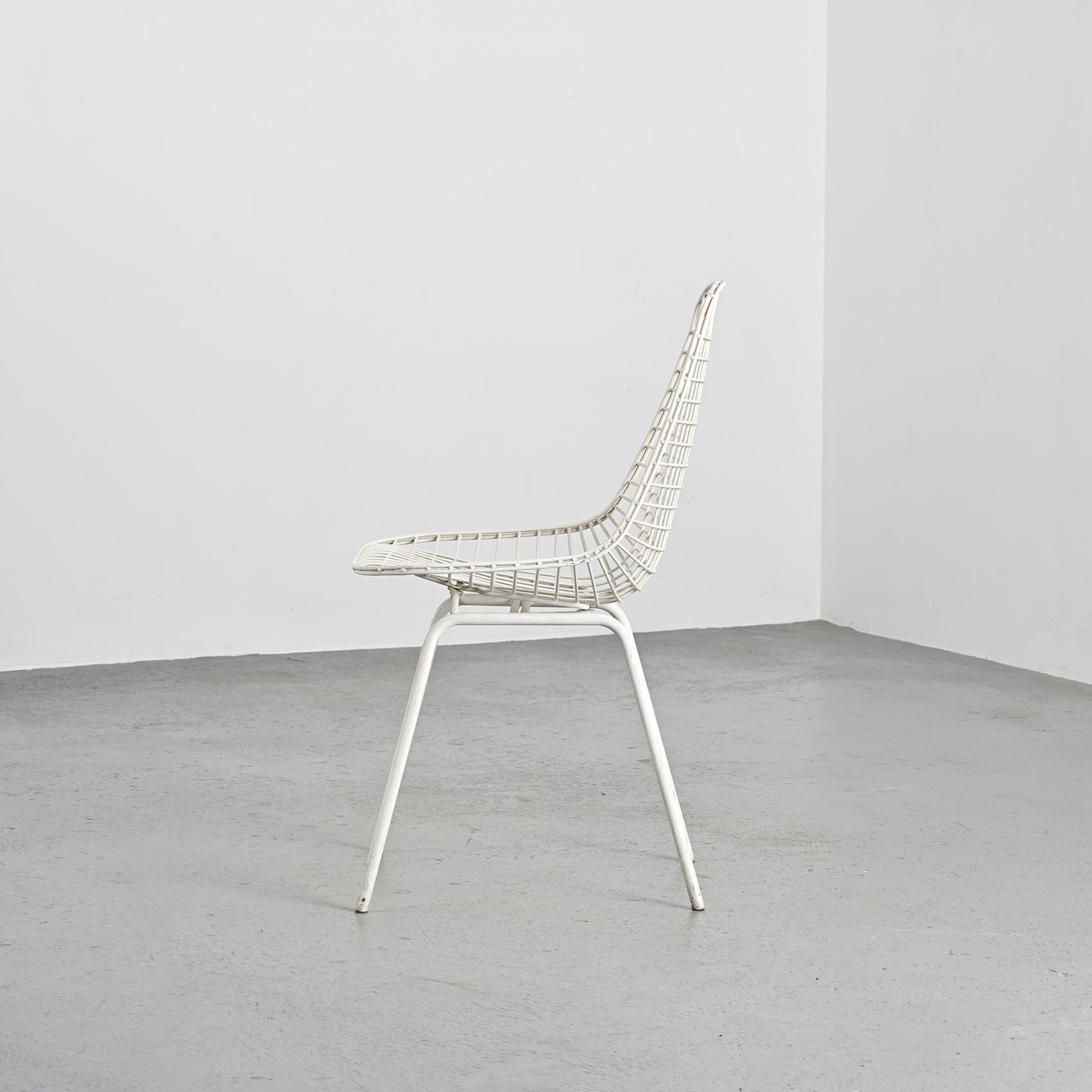 Set of 4 "Bikini" chairs by Charles & Ray Eames for Herman Miller, 1951