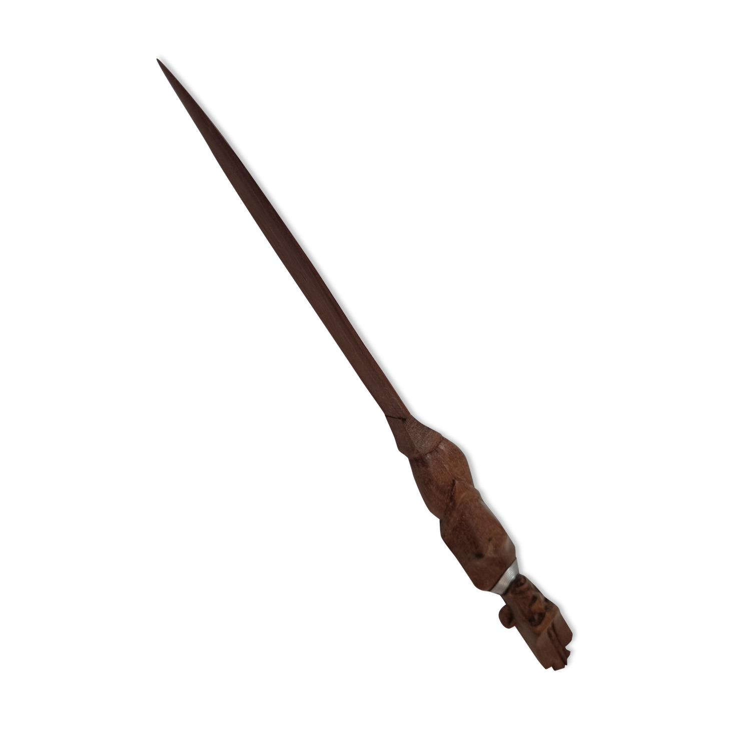 Coupe-papier en bois Sénégal 1970