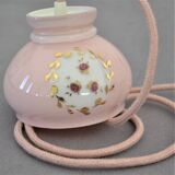 Pink vintage stroller