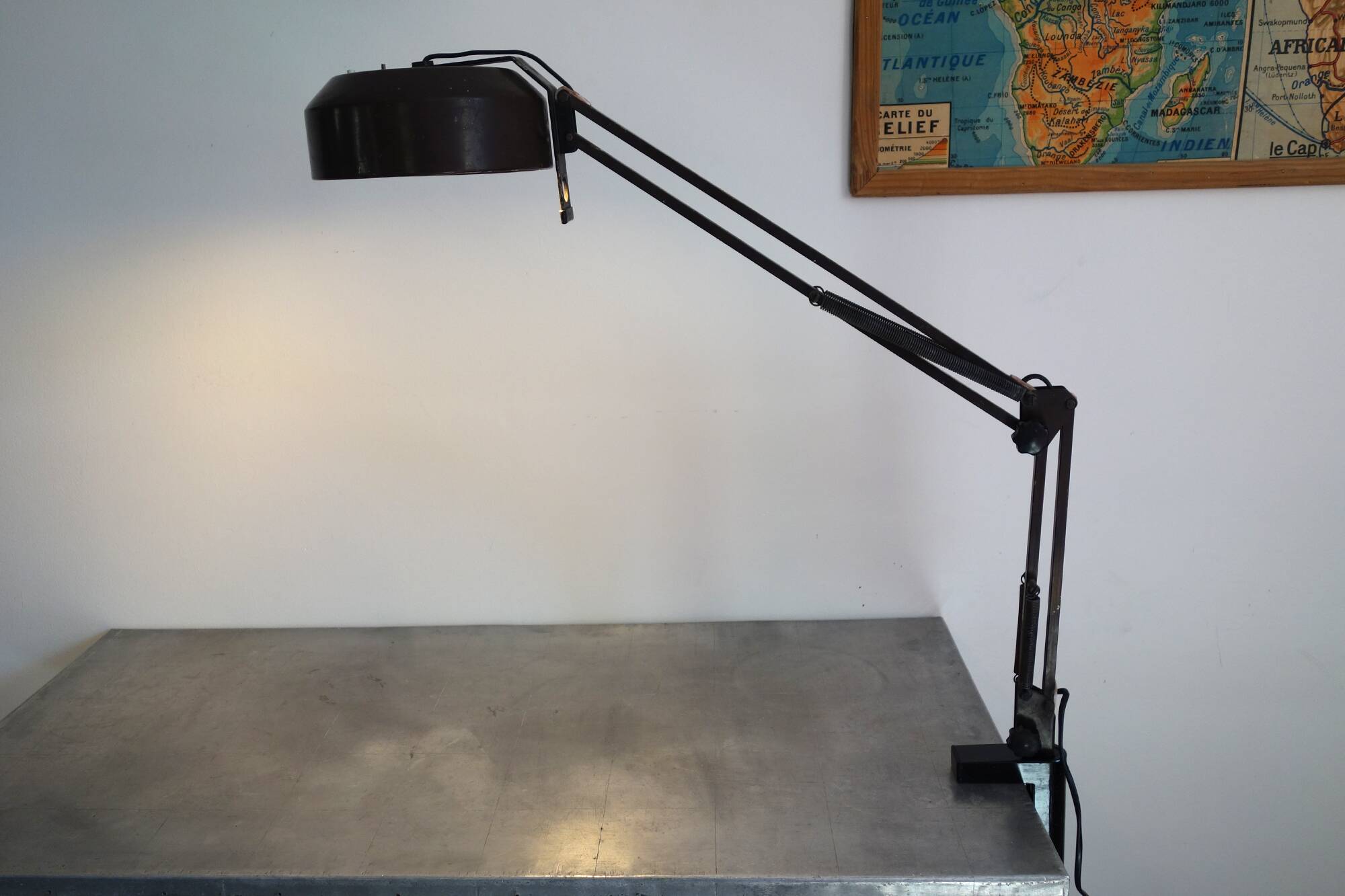 Fagerhults architect style articulated lamp, vintage Sweden