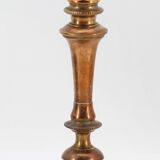 Old brass candle holder