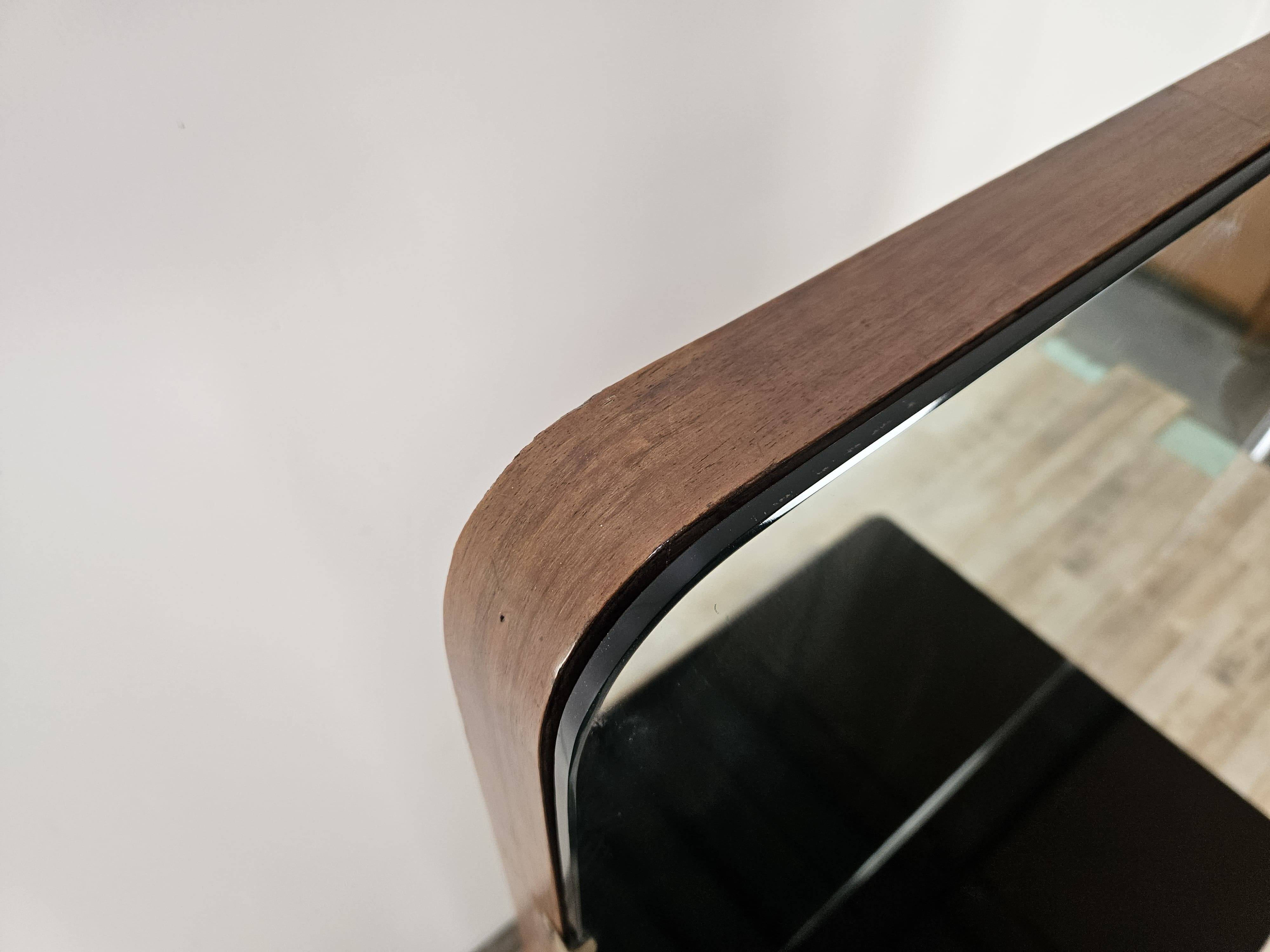 Art Deco dressing table with large mirror