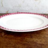 Plat ovale ancien