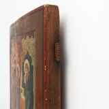 Russian wood panel Icon of the Presentation of Our Lord, 19th Century
