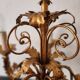 Antique gilded hand-forged hand-carved Florentine Louis XV, Italy