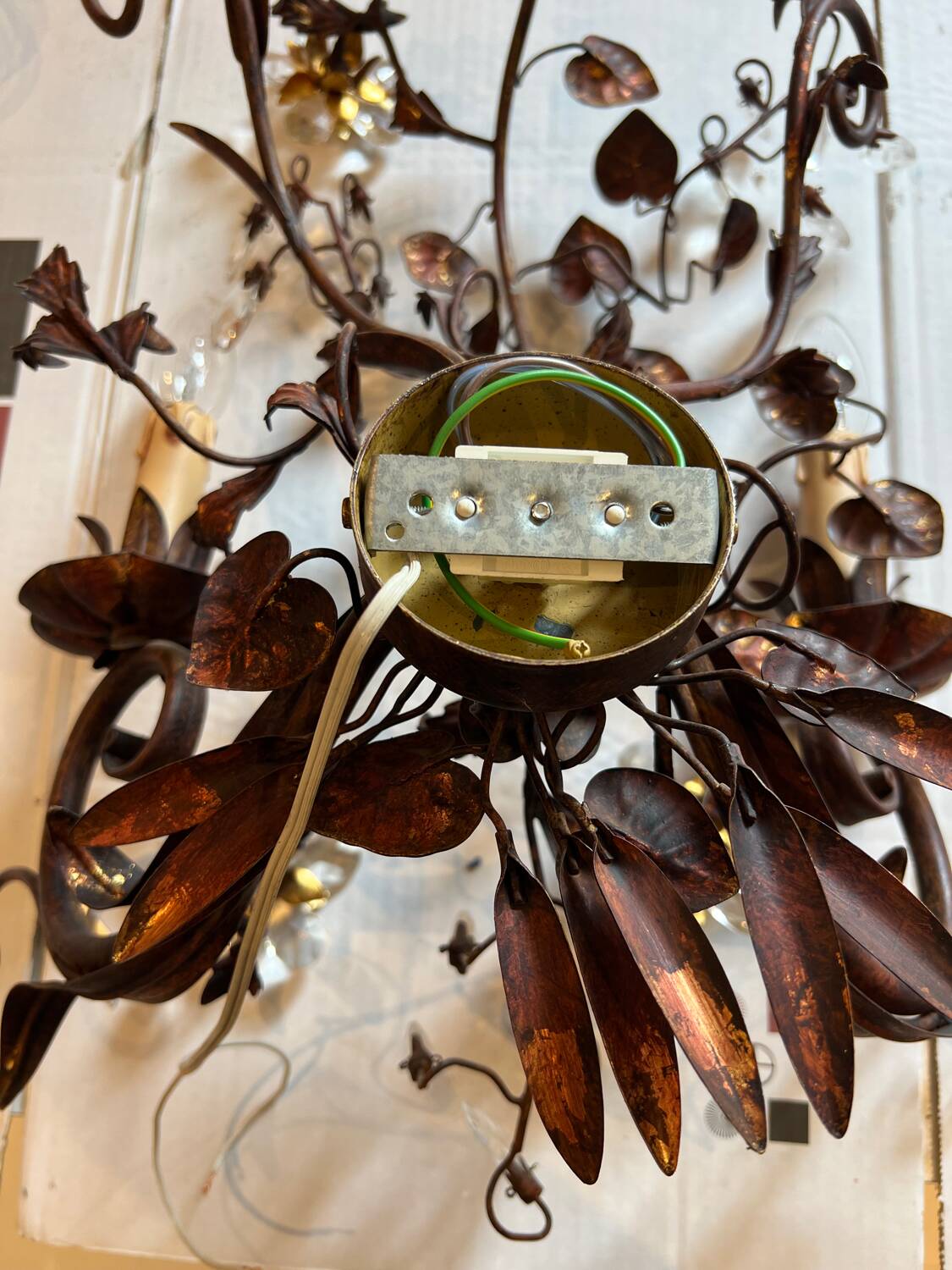 Pair of wall sconces