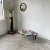 1950s Madagascar aragonite coffee table