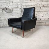 Vintage skai armchair
