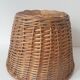 Panier en rotin ancien