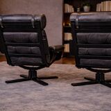 Vintage Pair of Spinning (Swivel) Armchairs — Second Half of the 20th