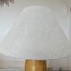 Lampe en orme massif, années 80