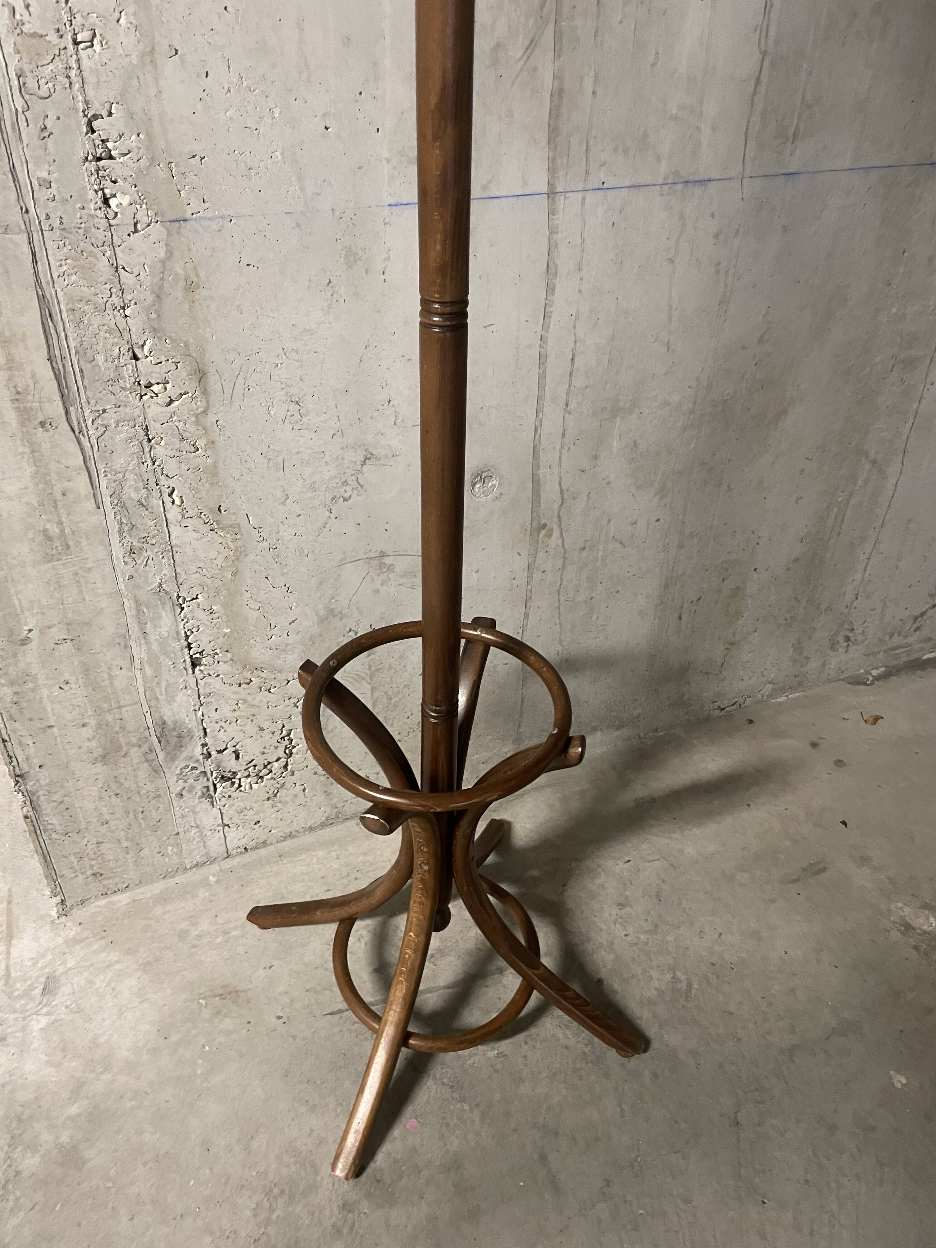 Portemanteau perroquet années 60