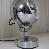 Chrome eye ball lamp