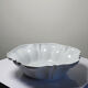 Large fruit bowl / salad bowl in fine white Limoges porcelain, vintage / antique.