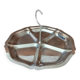 Rotating metal plate