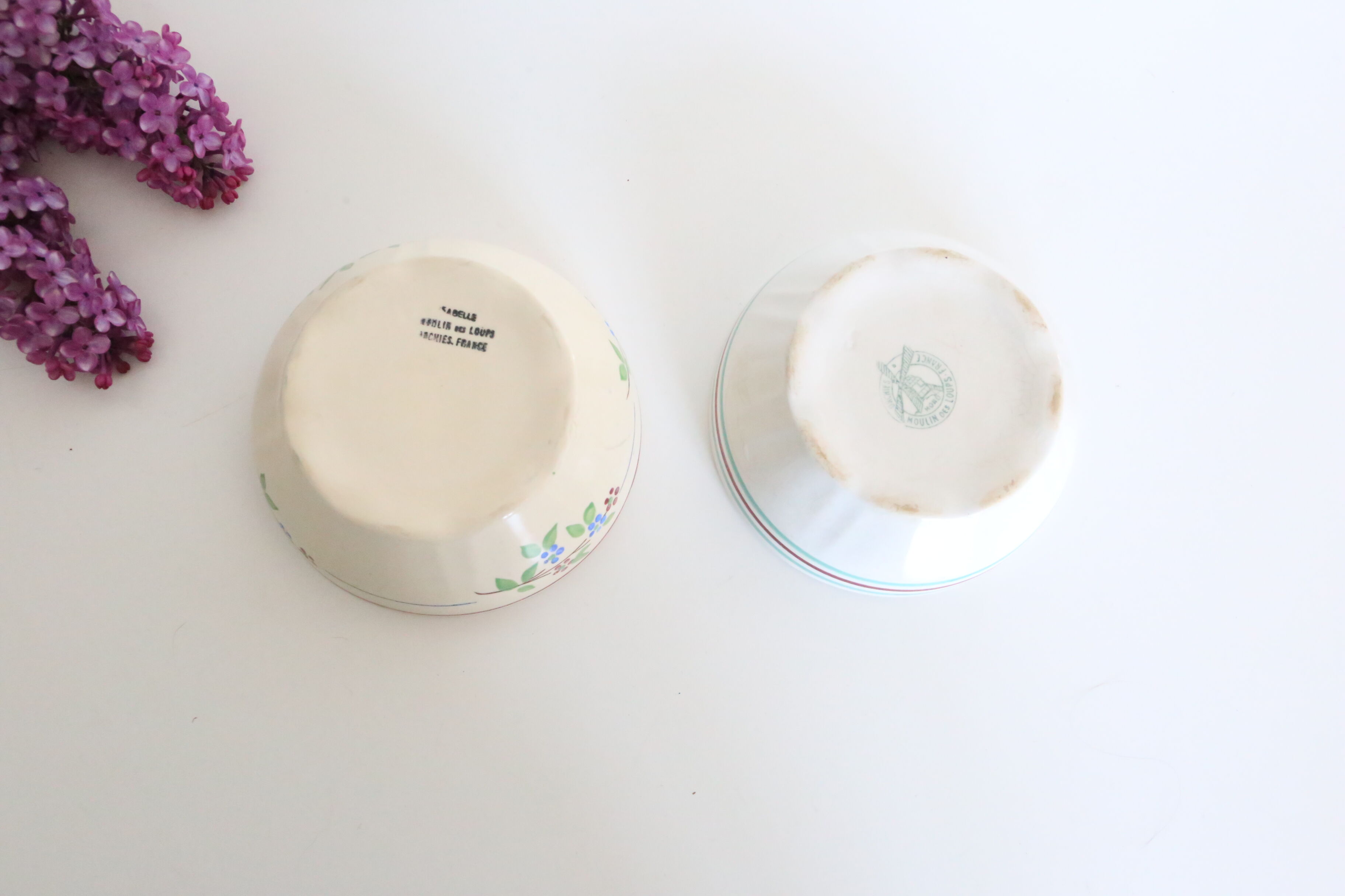 Set of two sets of presentations