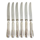 6 vintage stainless steel knives