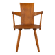 Chaise brutaliste des années 1970